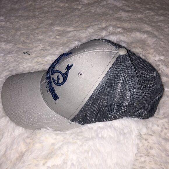 RealTree Fishing Hat Stretch Small Medium Blue Gray - Picture 3 of 7